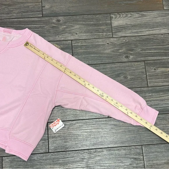 NWT Free People Movement x Hatch Intercept Pullover XS Pink Rose Top Sweatshirt - Picture 12 of 15